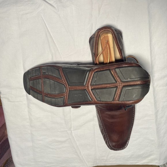Ferragamo Mens, 11.5D, Brown Loafers, Worn Once